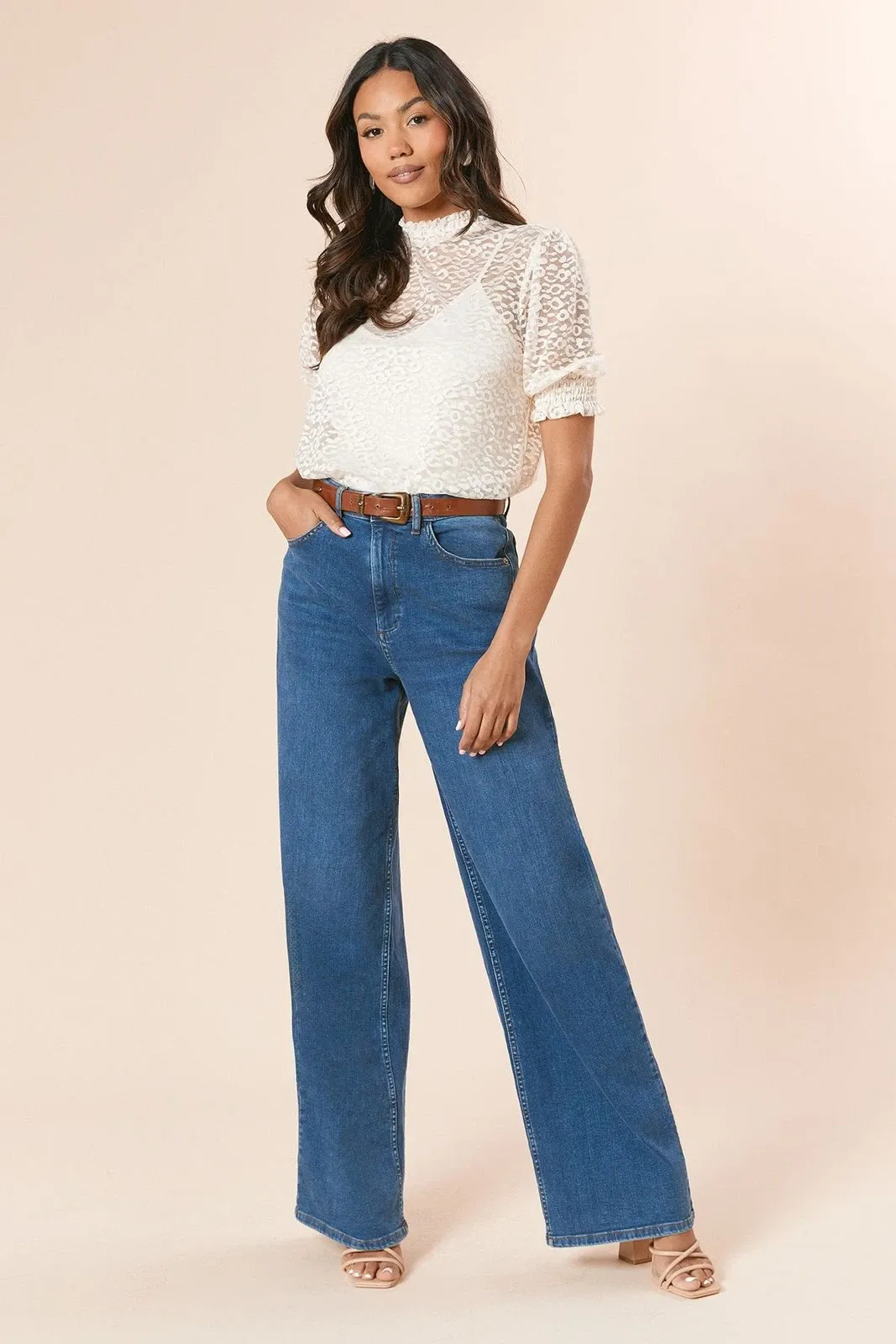 Dorothy Perkins Ivory Blouse Womens Casual Tops - Image 5