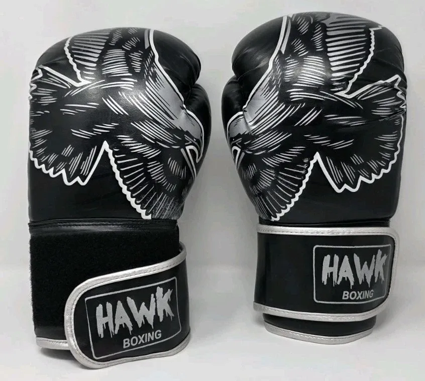 Hawk Sport Boxing Gloves Men & Women MMA Kickboxing Muay Thai Heavy Bag - Image 5