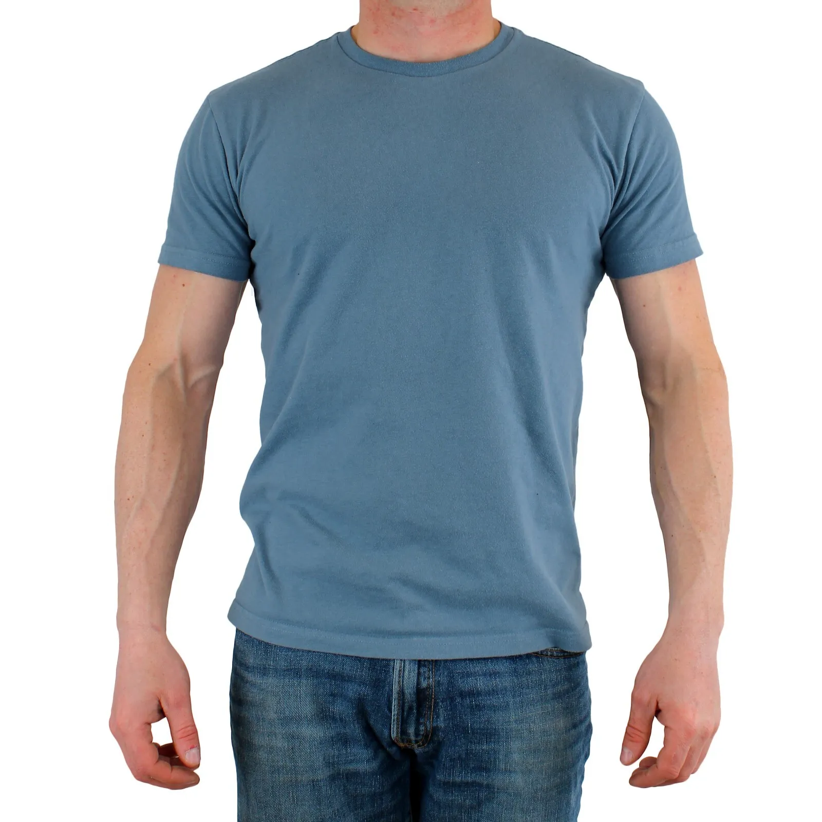 True Classic Men's T-Shirt Short Sleeve, Athletic Cut, Crew Neck Basic Tee Shirt - Image 5
