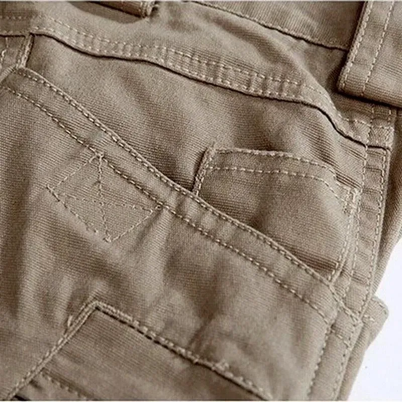 Mens Tactical Shorts Cargo Shorts Outdoor Waterproof Hiking Fishing Track Shorts - Image 8