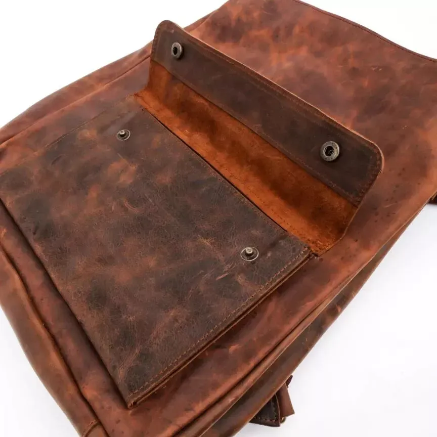 Nomad Vintage Leather Backpack - Image 2