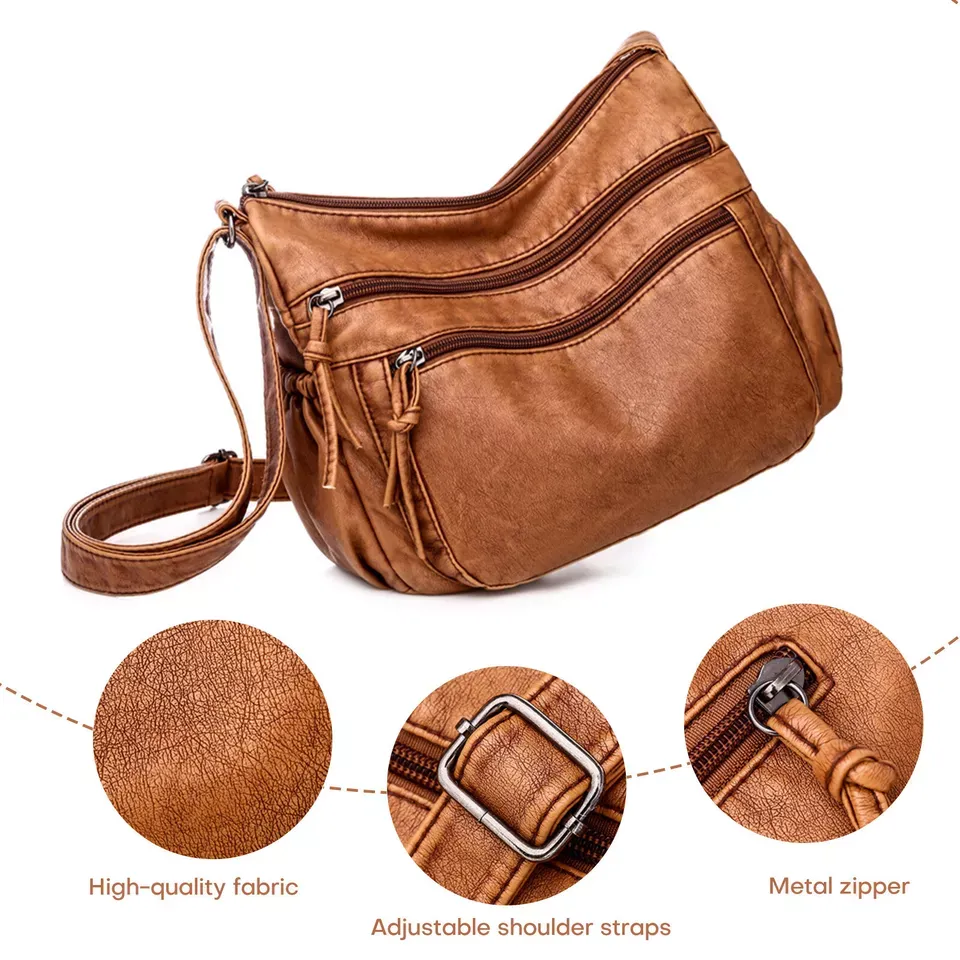 Women Handbags Designer Shoulder Bag Ladies Purse Crossbody Work Bags Gift - Image 6